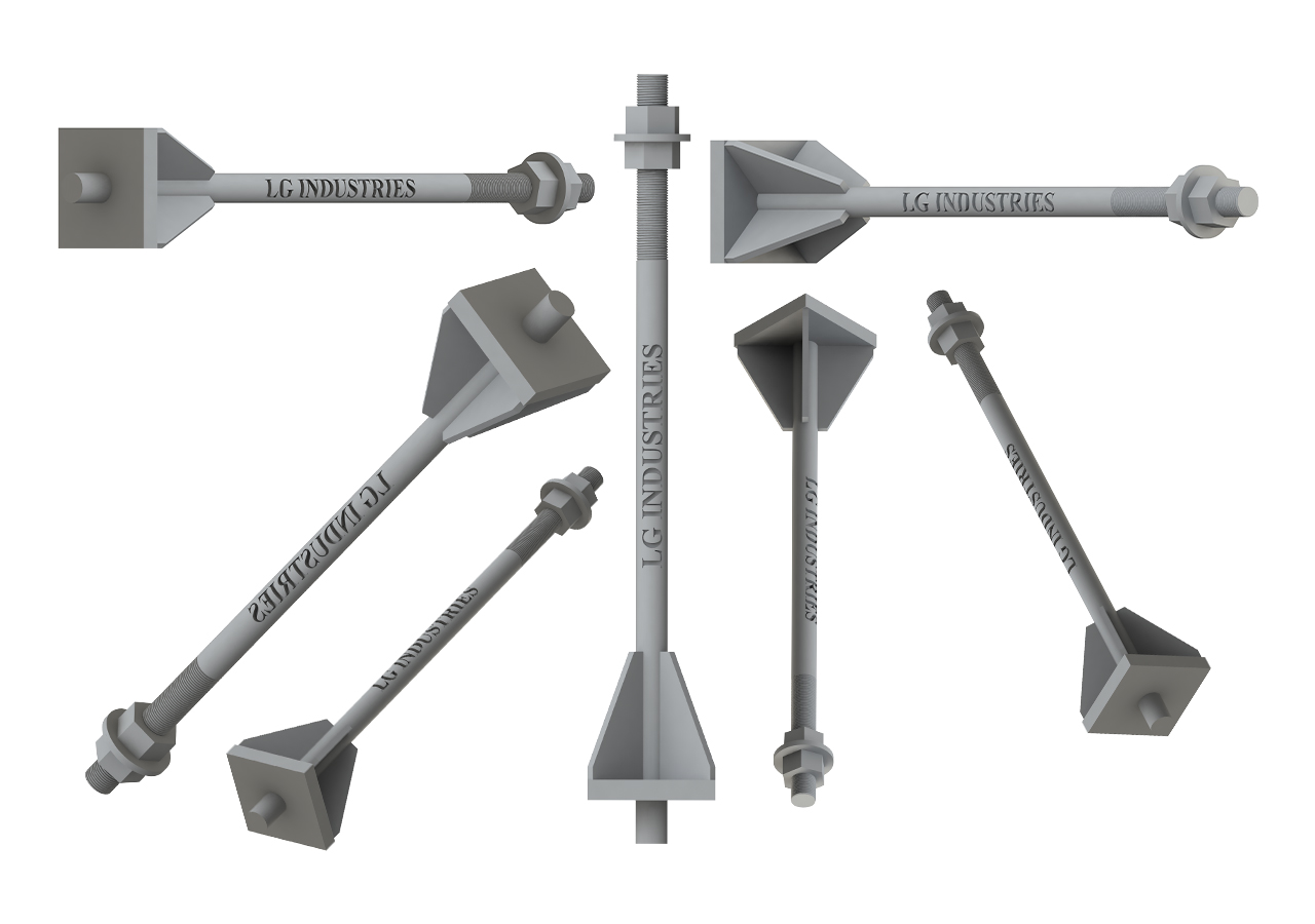 Get High Quality MS Stiffener Foundation Bolt in India