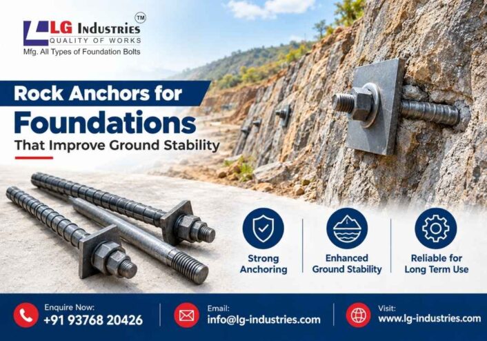 Rock Anchors for Foundations That Improve Ground Stability - LG Industries